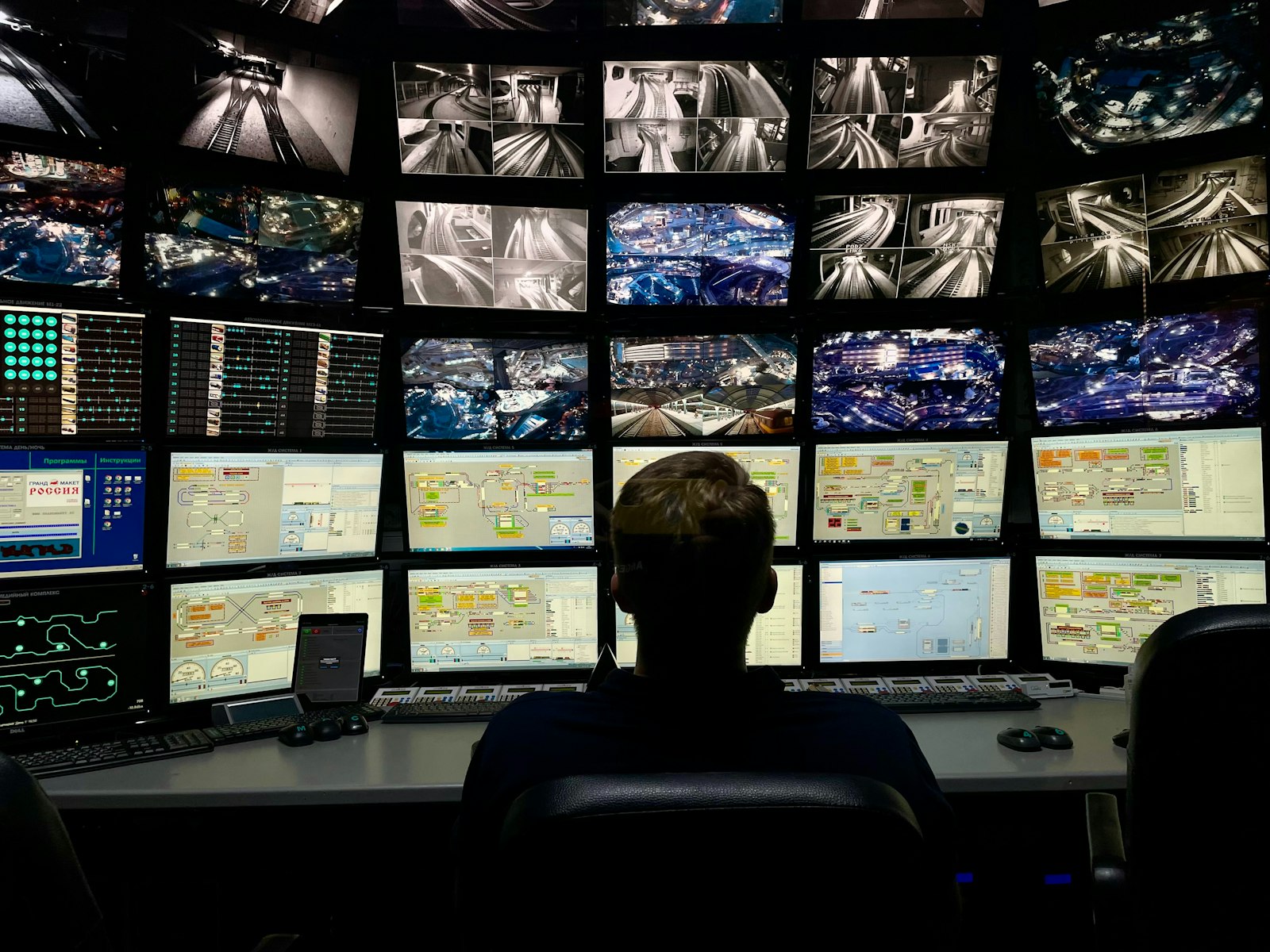 An operations team monitoring live systems around the clock